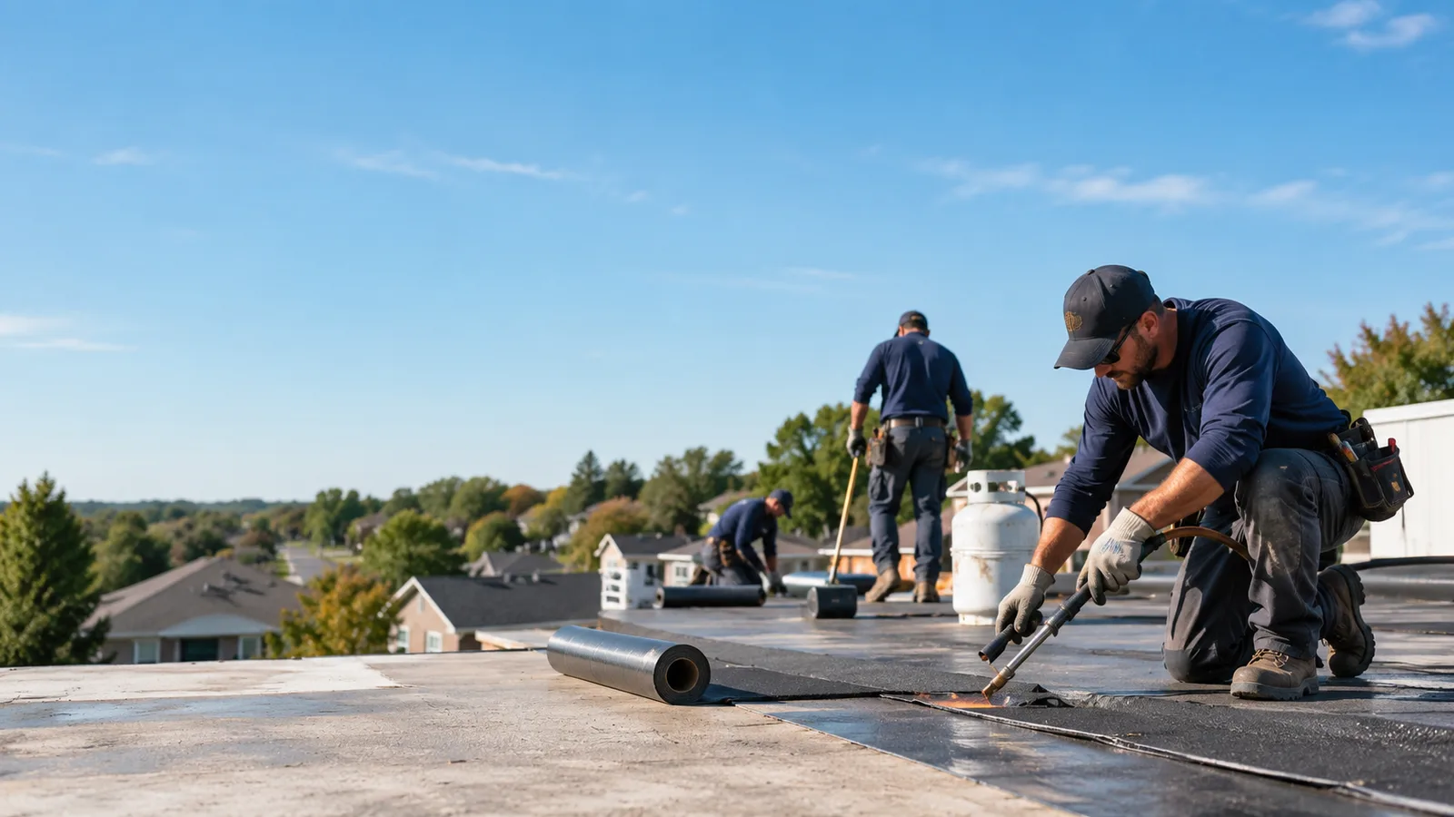 Flat Roof Leak Repair providers in Gorman, TX